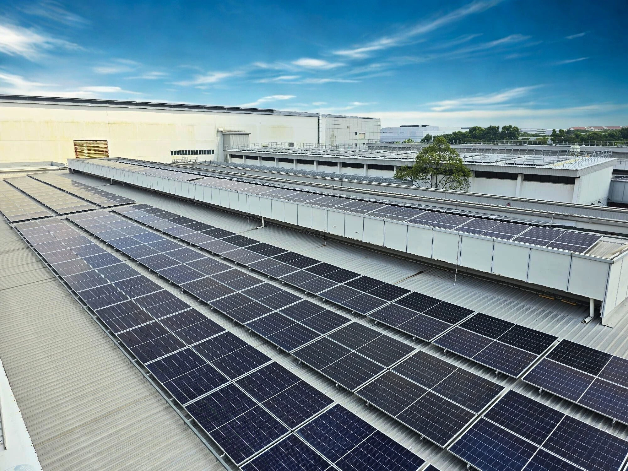 YFE Logistics rooftop solar